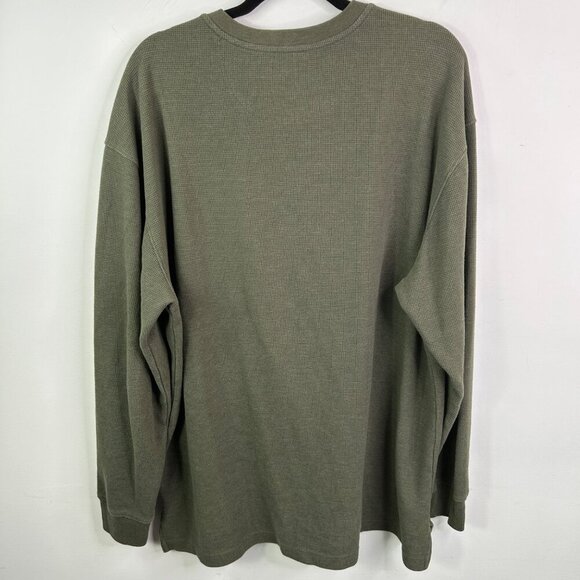 Red Head Brand Co. green waffle long sleeve‎ pull over size XL - Picture 5 of 5